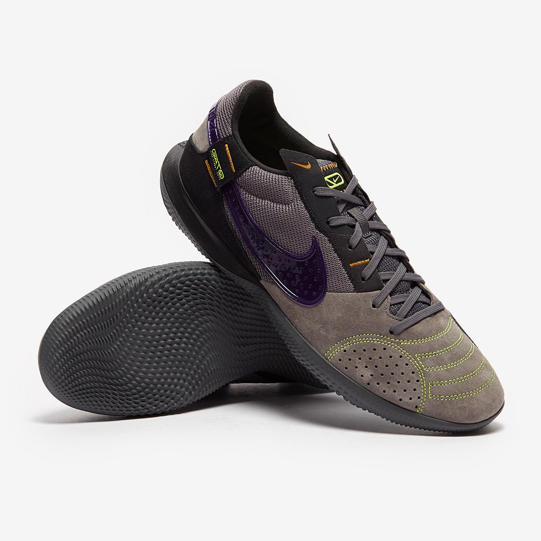 Chuteira Nike StreetGato Futsal - Cave Stone/Electro Purple/Black