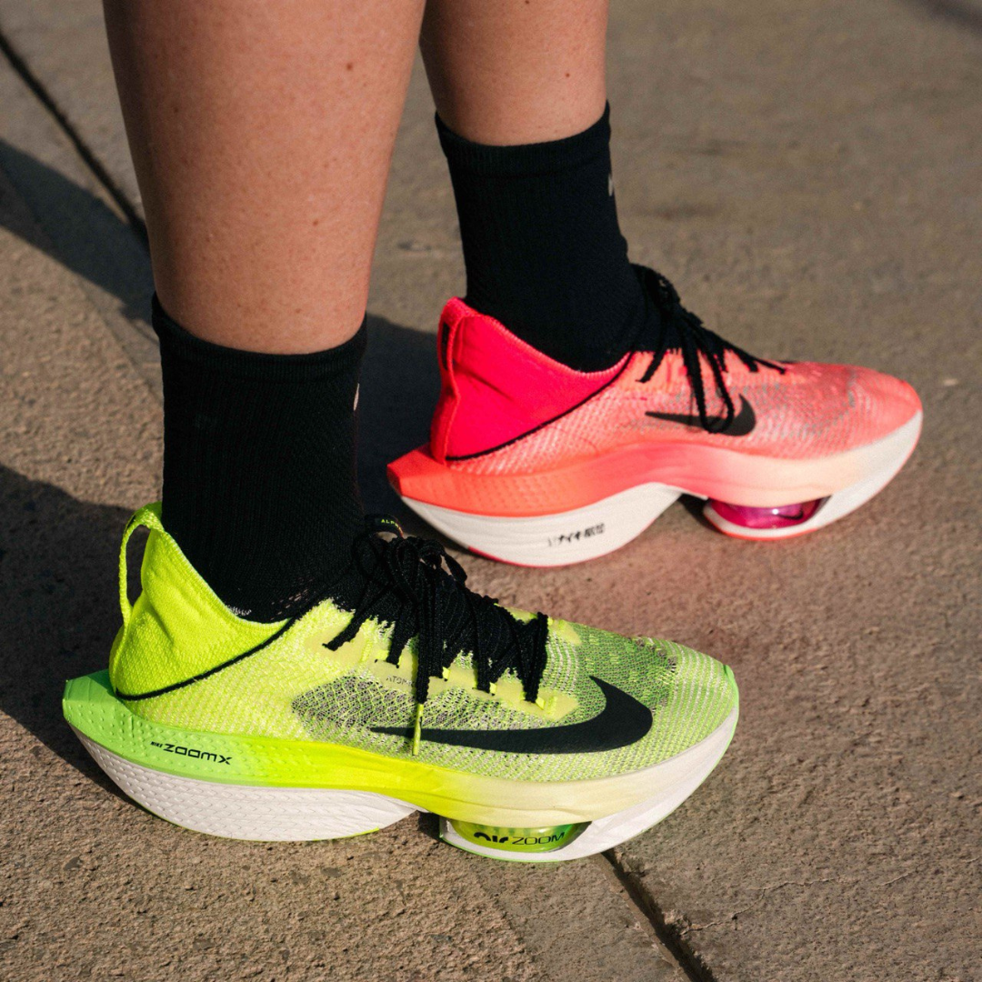 Tênis Nike Air Zoom Alphafly Next%2 Ekiden Pack - Verde/Rosa