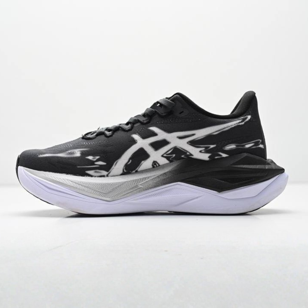 Tênis Asics Superblast 3 - Unissex - Preto/Branco/Cinza