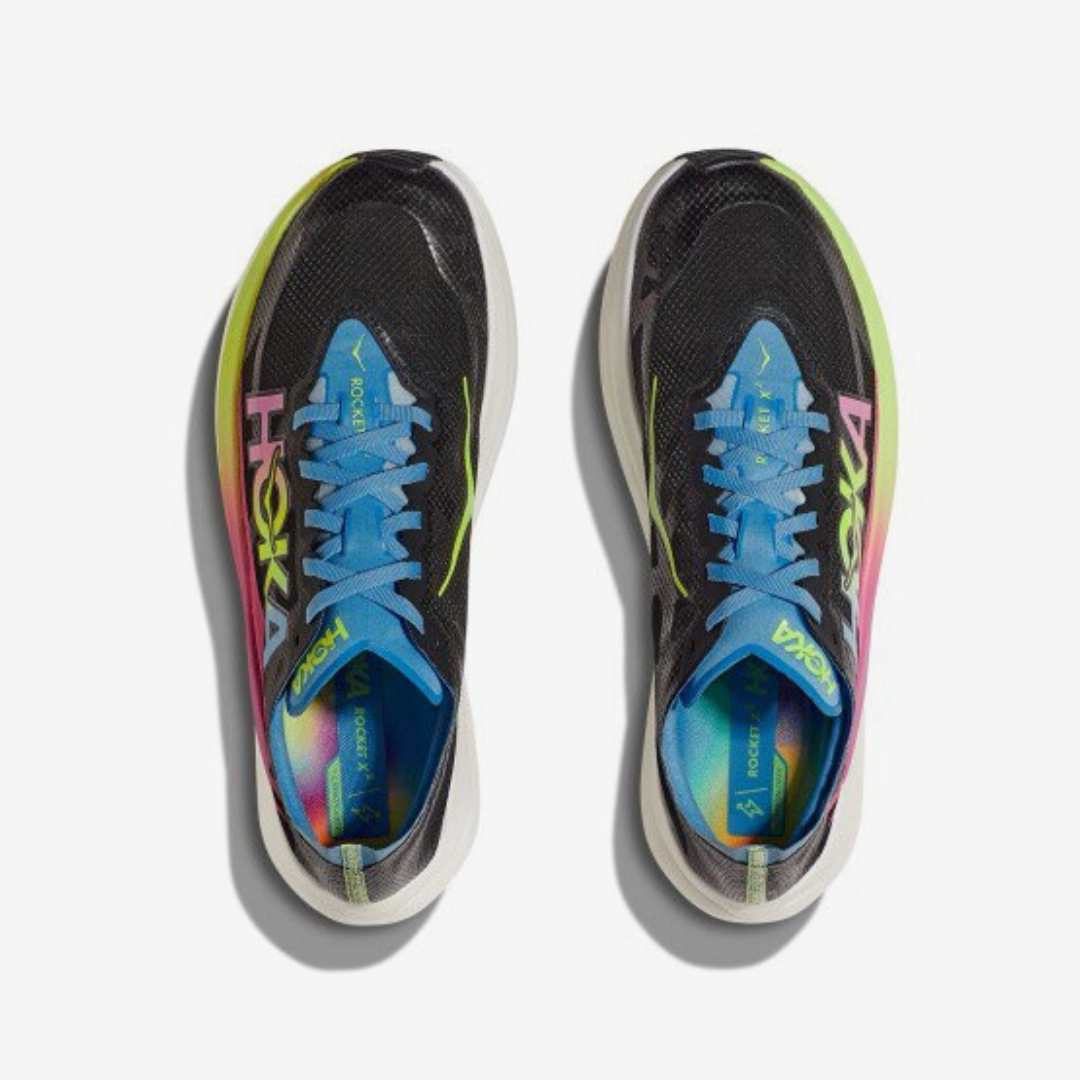 Tênis Hoka Rocket X 2 Unissex - Preto/Multi