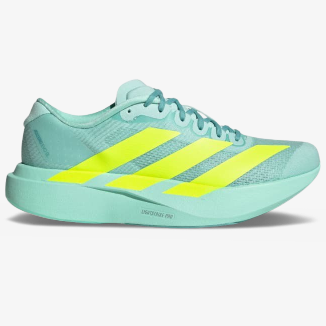 Tênis Adidas Adizero EVO SL - Semi Flash Aqua/Lucid Lemon/Mint Ton