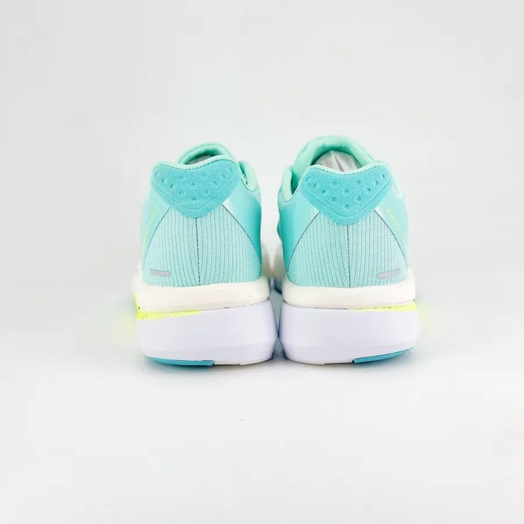 Tênis Adidas Adizero Boston 13 Flash Aqua/Metálico/Verde Limão