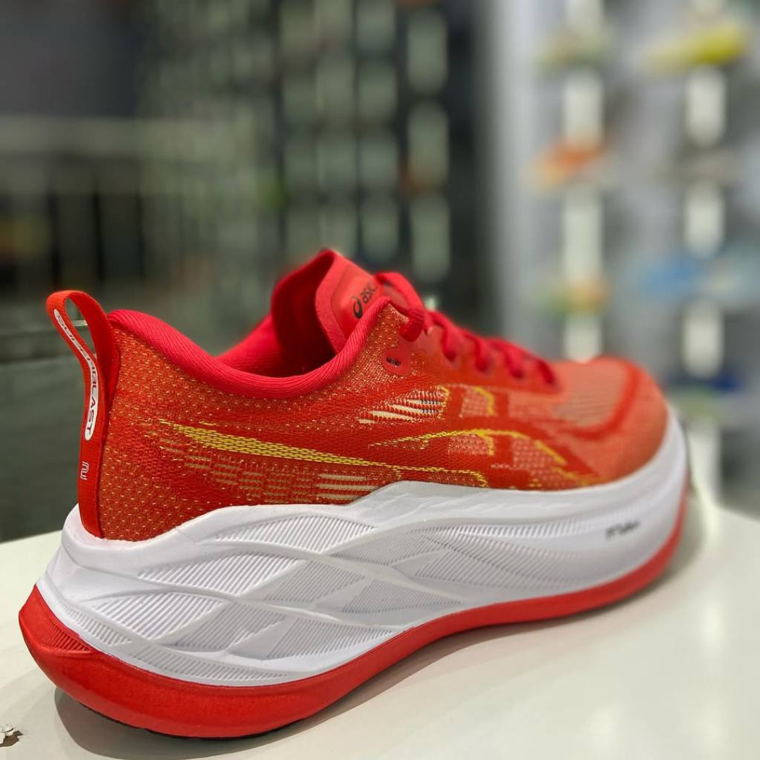 Tênis Asics Superblast 2 - Unissex - Vermelho/Branco