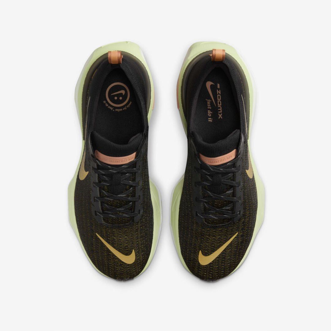Tênis Nike Invincible Run 3 - Preto/Bronze