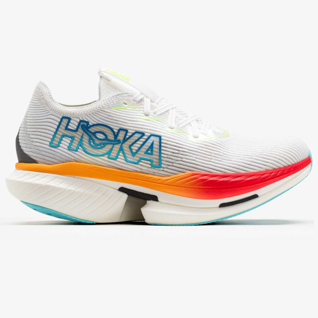 Tênis Hoka Cielo X1 Unissex - Frost/Cerise