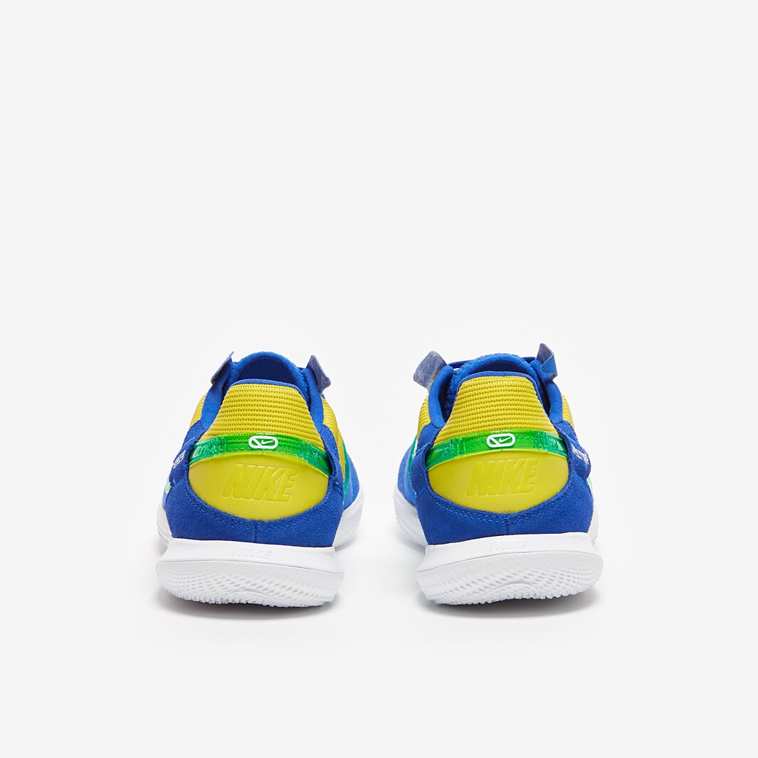 Chuteira Nike StreetGato Futsal Brazil - Game Royal/Stadium Green/Yellow Strike