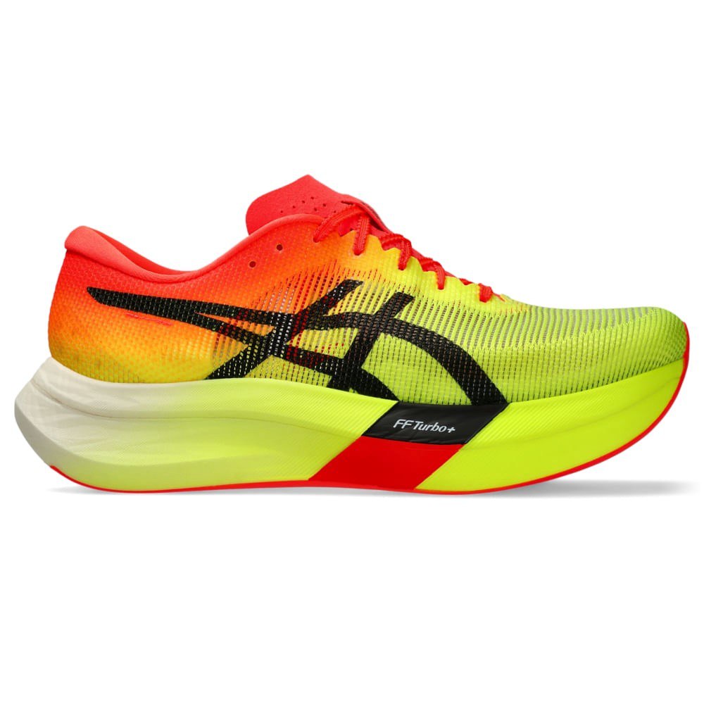 Tênis Asics Metaspeed Sky Paris Amarelo/Vermelho