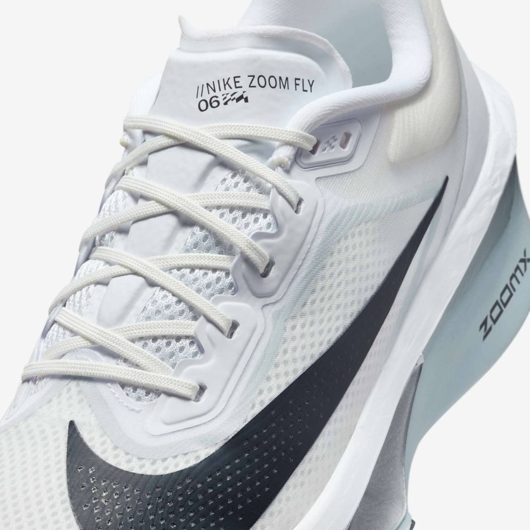 Tênis Nike Zoom Fly 6 - Branco/Cinza