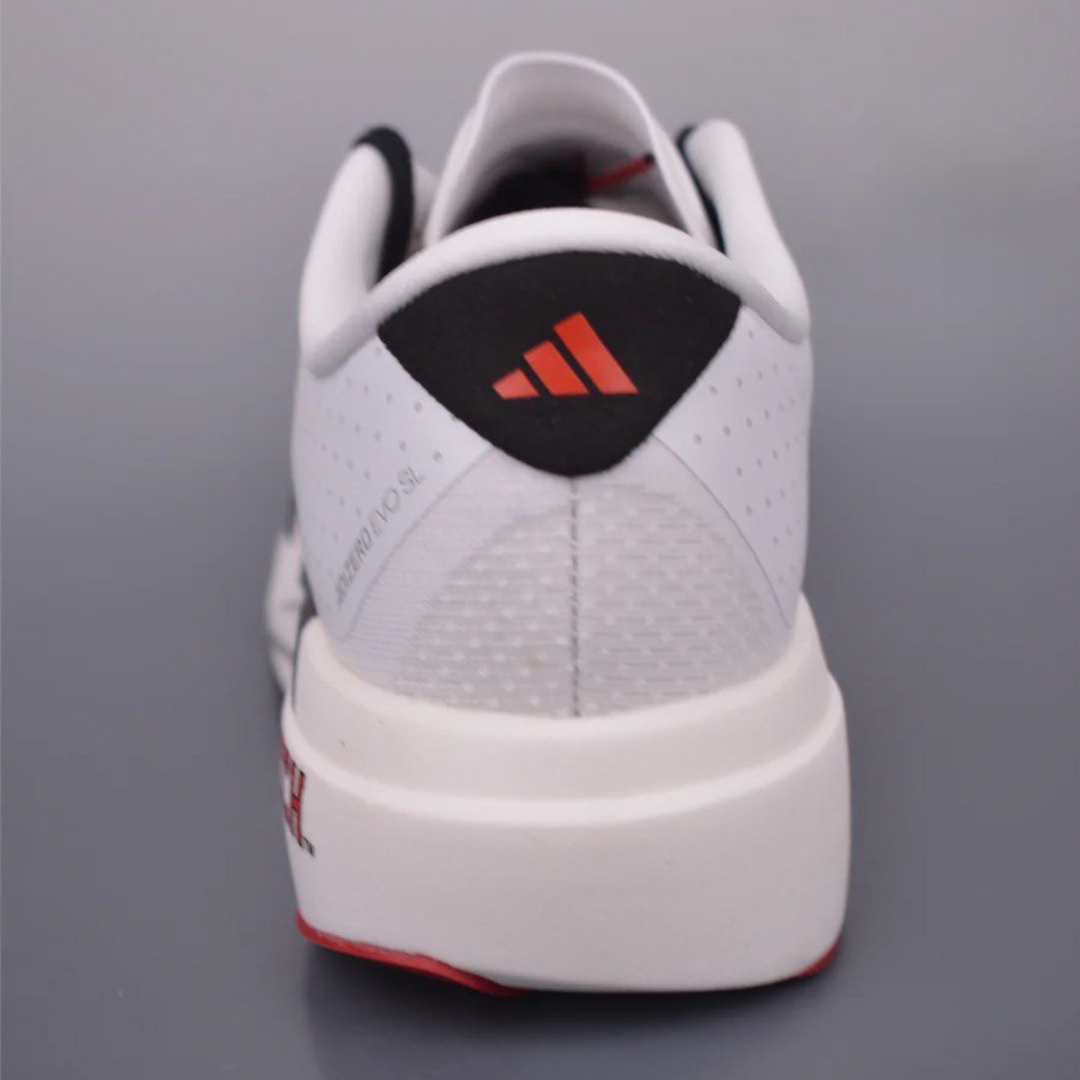 Tênis Adidas Adizero EVO SL - Branco/Preto/Vermelho