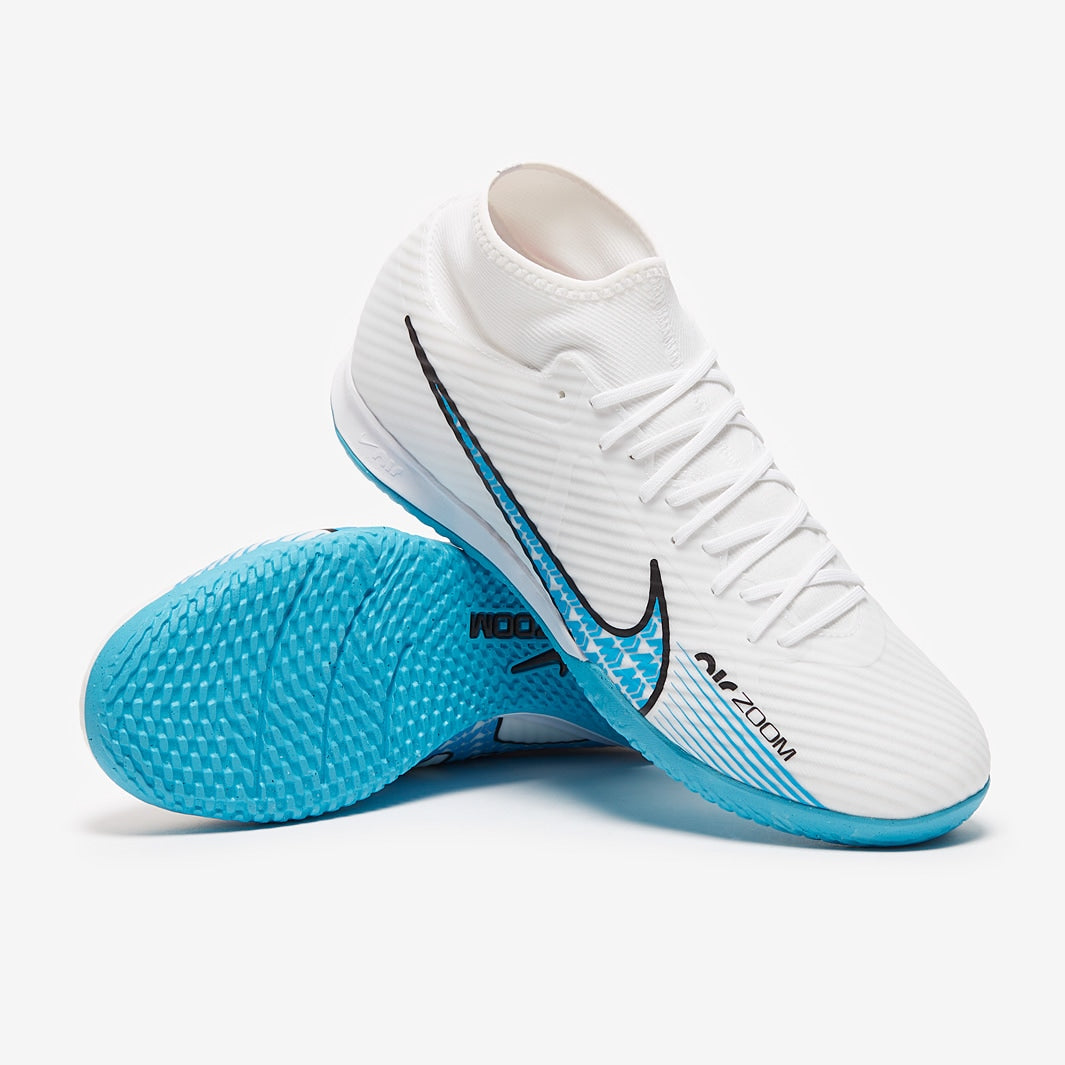 Chuteira Nike Air Zoom Mercurial Superfly 9 Futsal Academy Blast