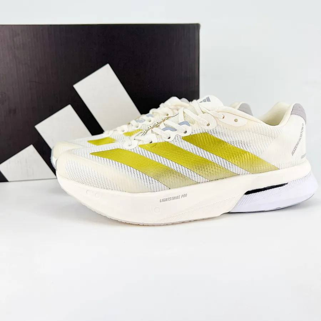 Tênis Adidas Adizero Boston 13 Bege/Dourado