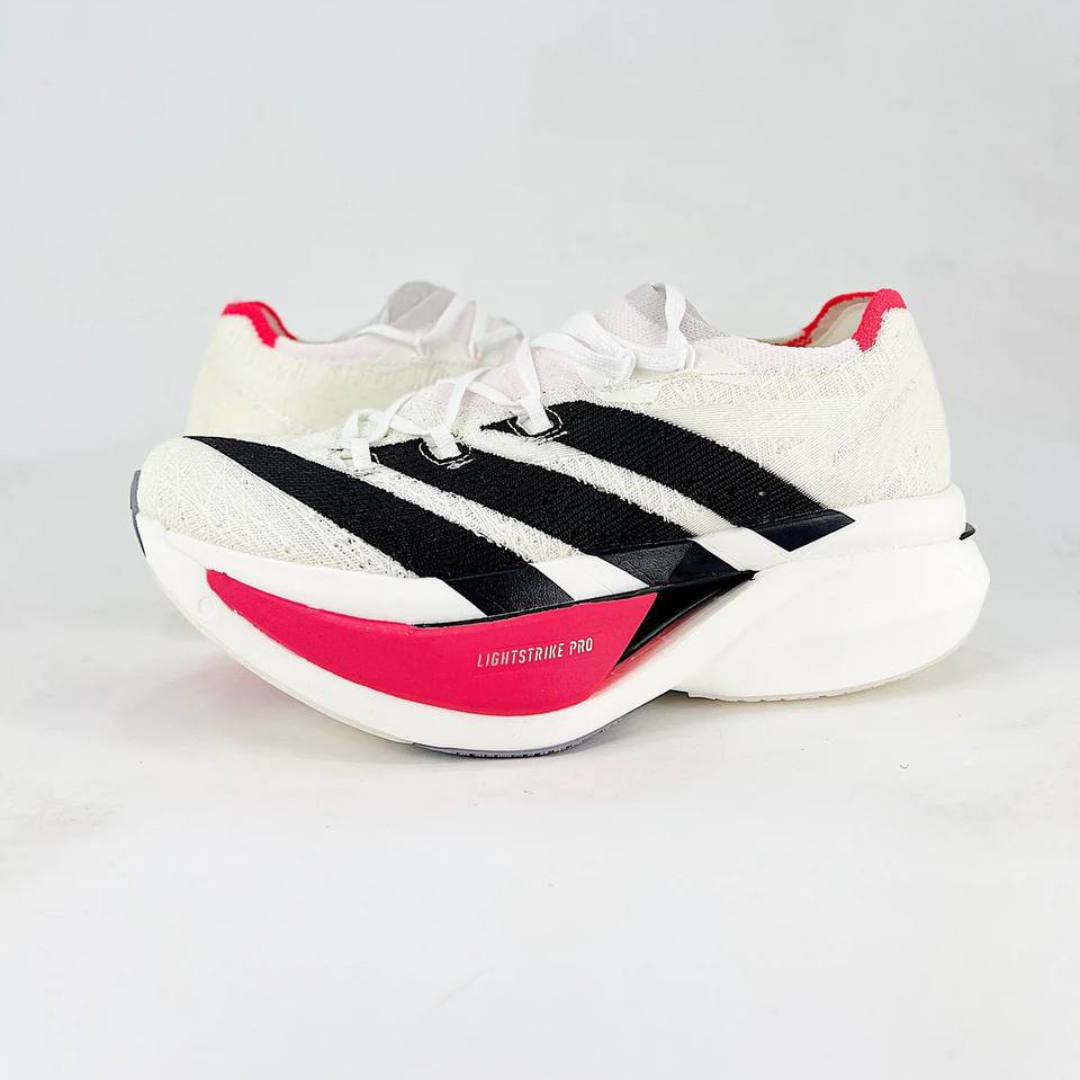 Tênis Adidas Adizero Prime X3 Strung - Branco/Vermelho