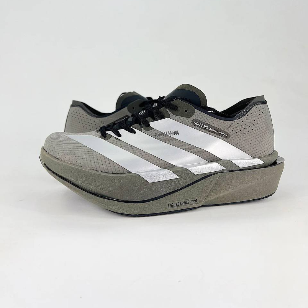 Tênis Adidas Adizero Adios Pro 5 - Cinza/Preto