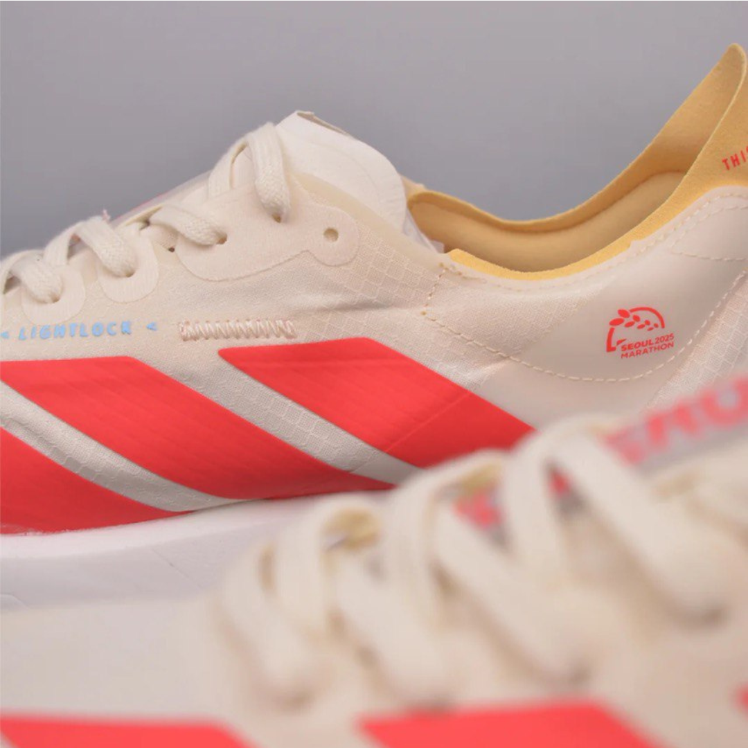 Tênis Adidas Adizero Adios Pro 4 Bege/Vermelho