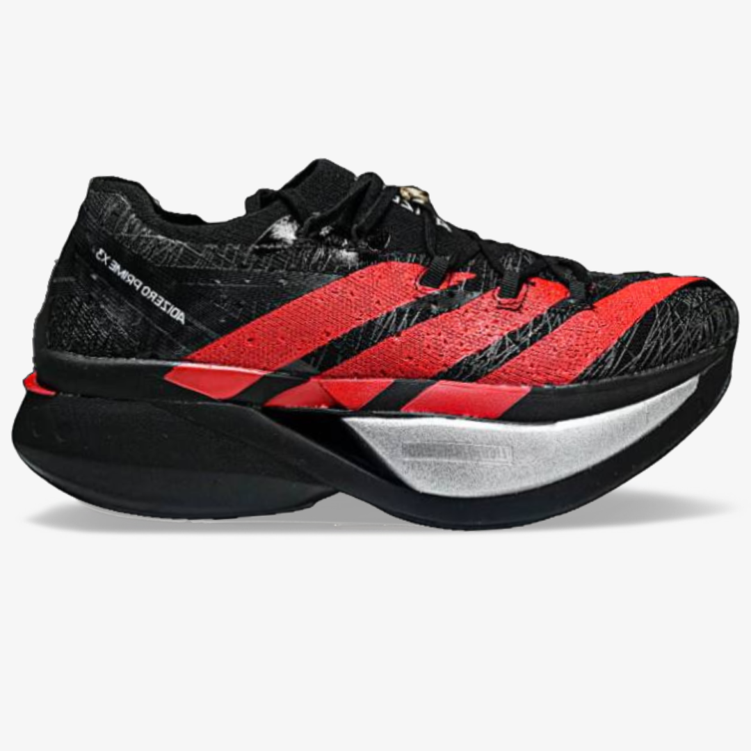 Tênis Adidas Adizero Prime X3 Strung - Preto/Vermelho