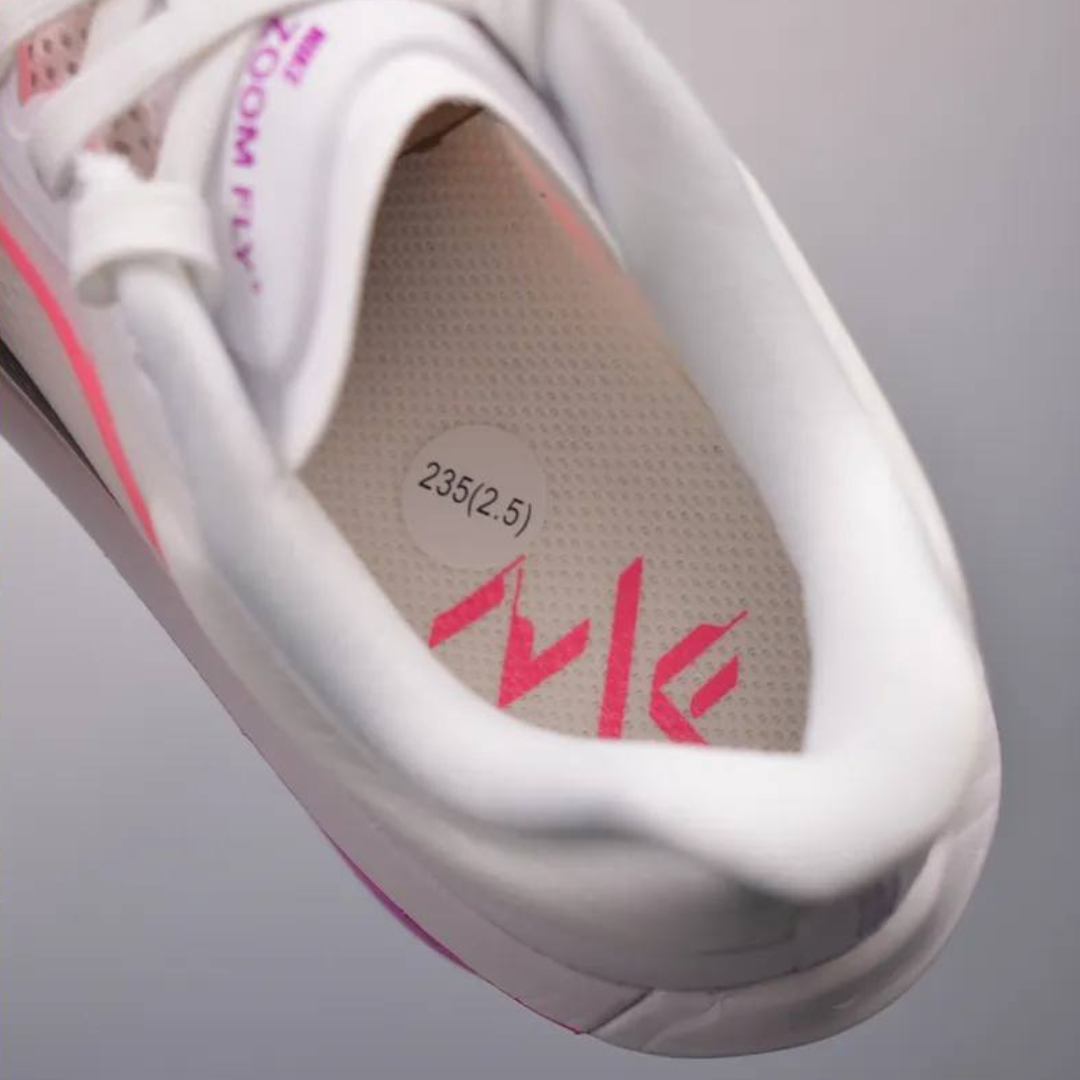 Tênis Nike Zoom Fly 6 - Branco/Rosa