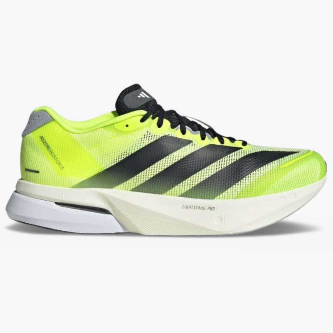 Tênis Adidas Adizero Boston 13 Verde Limão/Preto