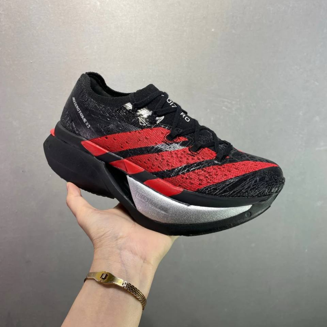 Tênis Adidas Adizero Prime X3 Strung - Preto/Vermelho