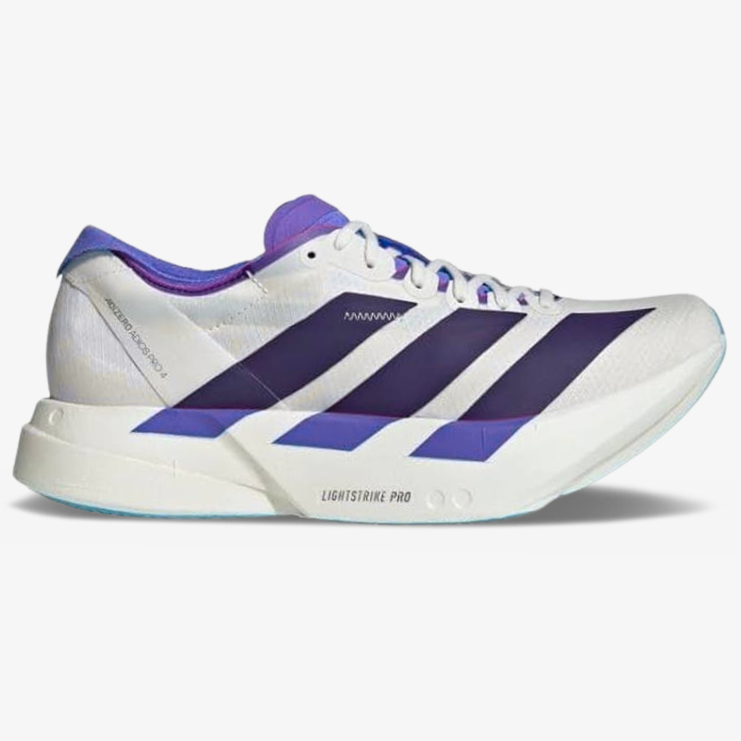 Tênis Adidas Adizero Adios Pro 4 Branco/Roxo