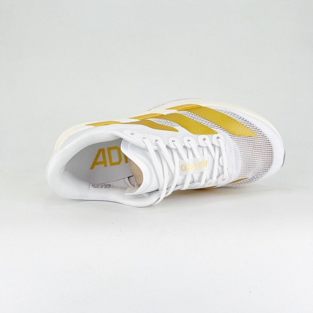 Tênis Adidas Adizero EVO SL - Branco/Dourado