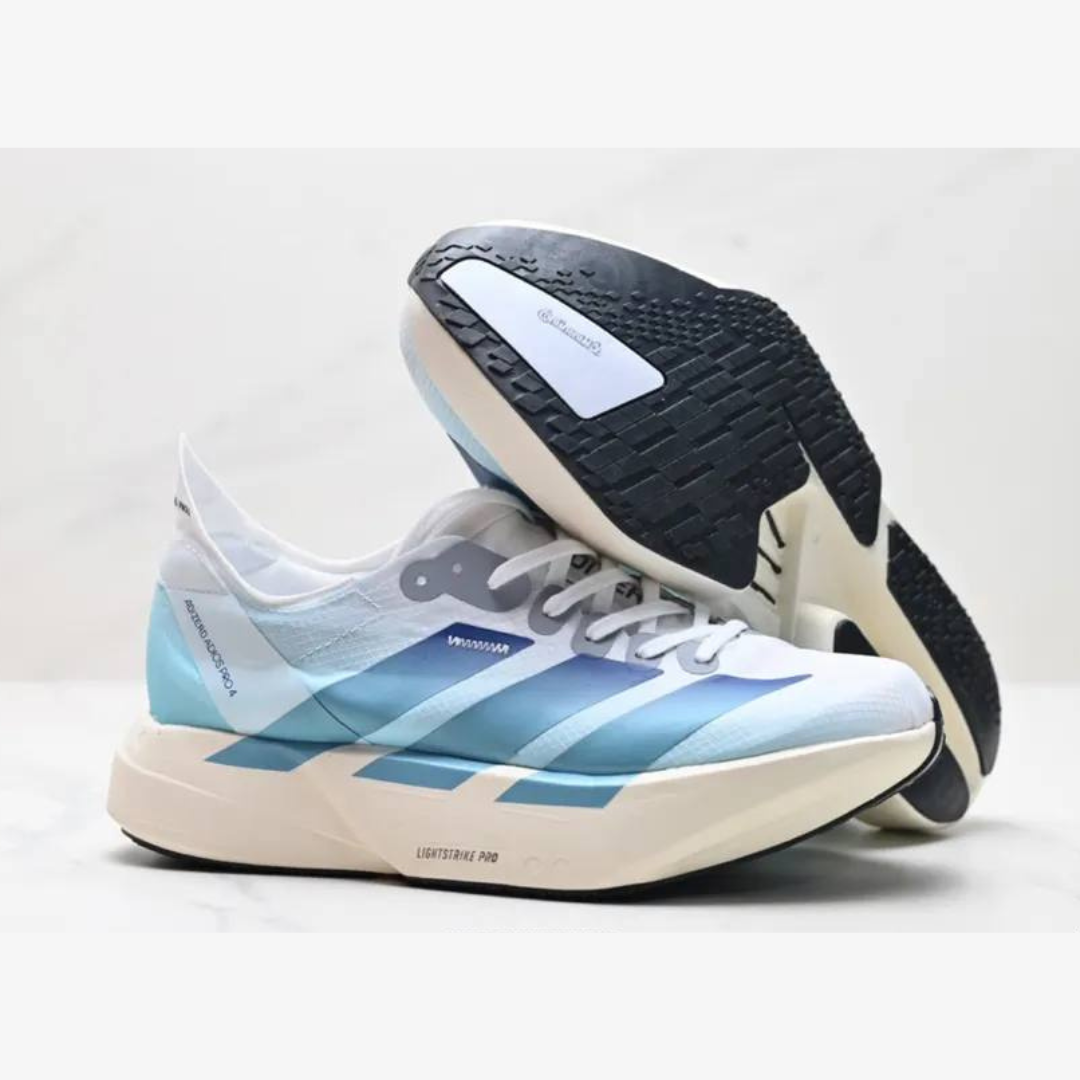 Tênis Adidas Adizero Adios Pro 4 Branco/Azul