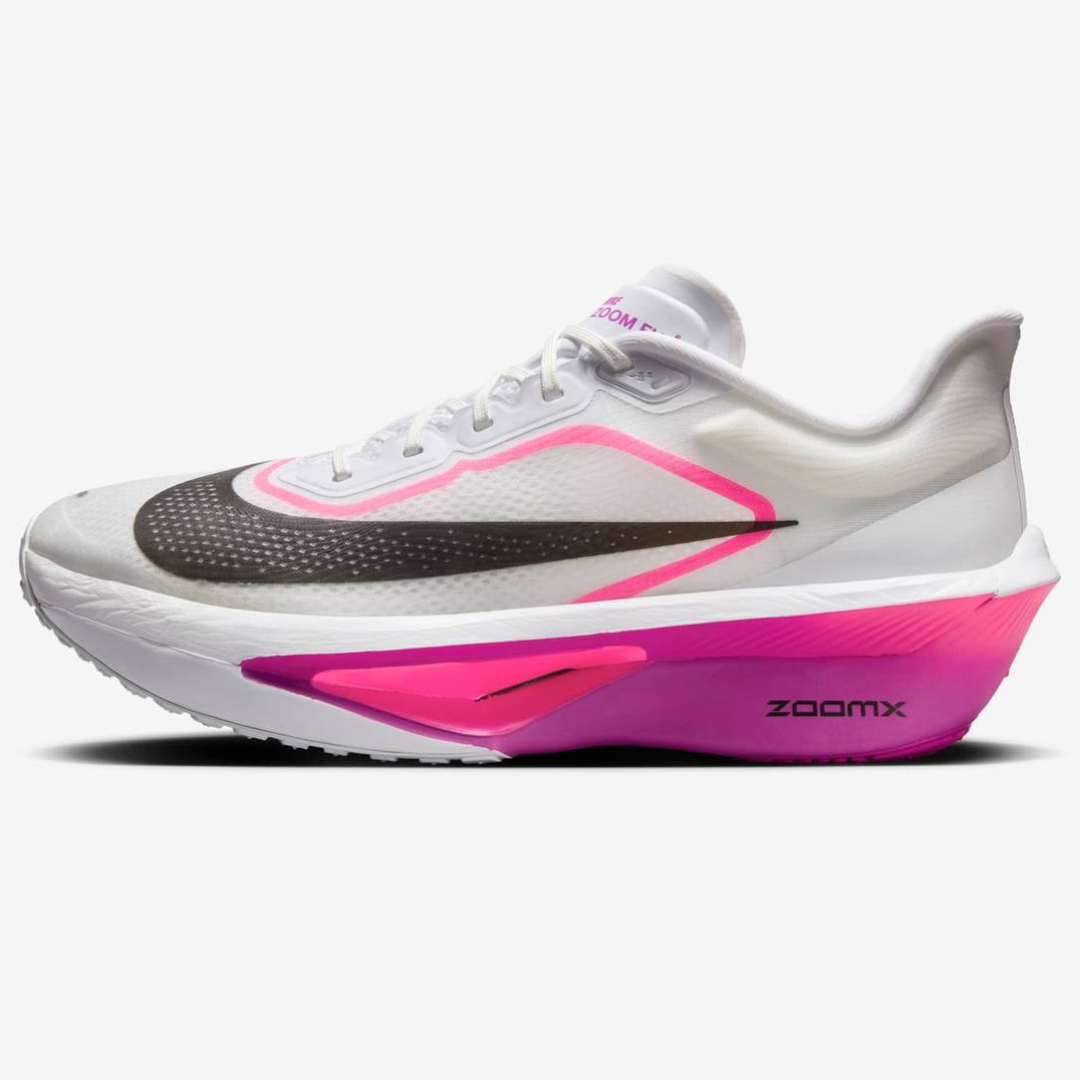 Tênis Nike Zoom Fly 6 - Branco/Rosa