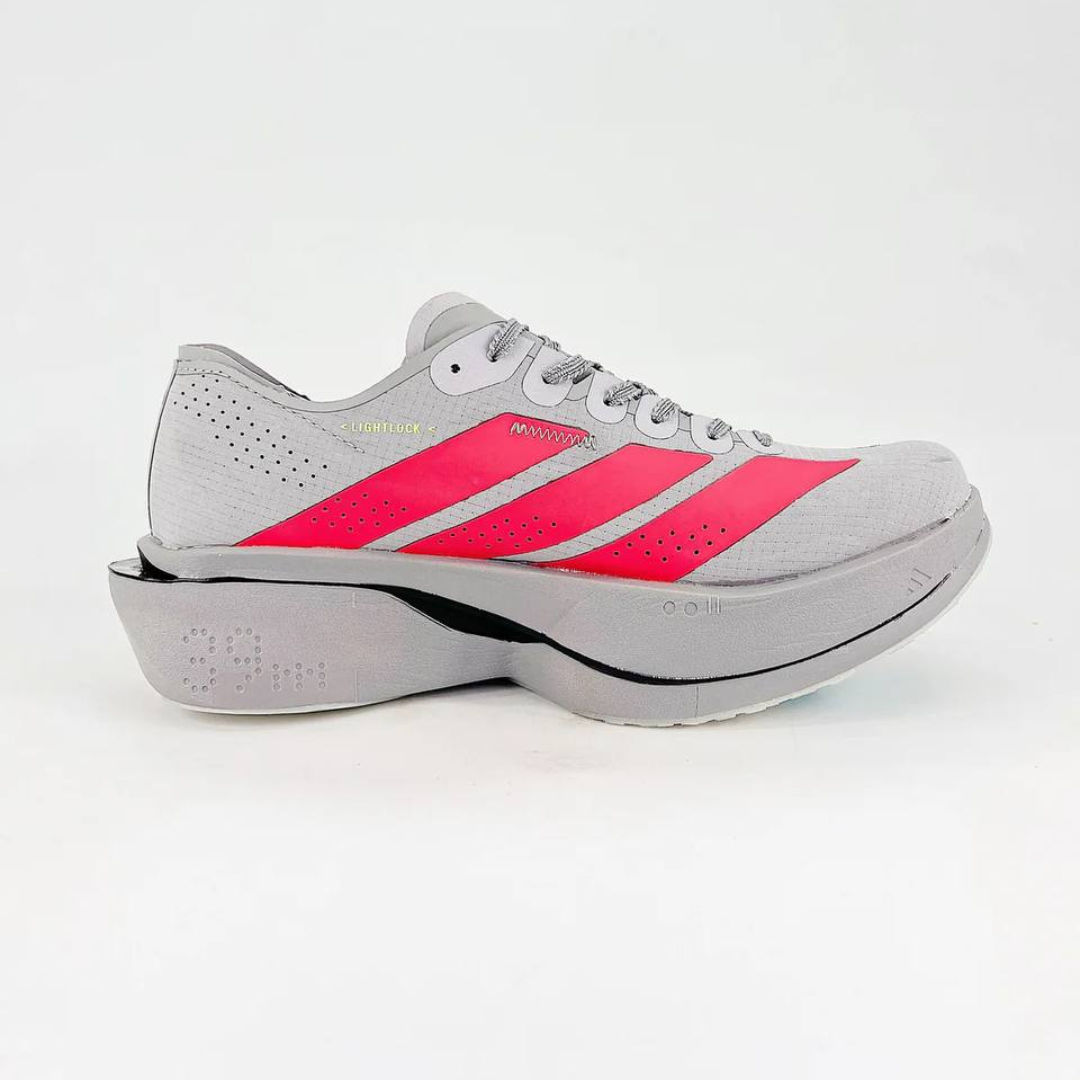 Tênis Adidas Adizero Adios Pro 5 - Cinza/Vermelho