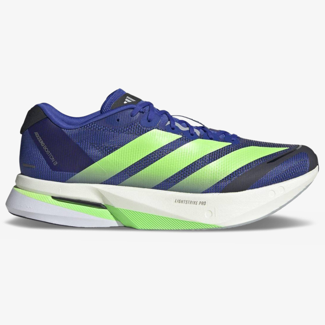 Tênis Adidas Adizero Boston 13 Azul Marinho/Verde