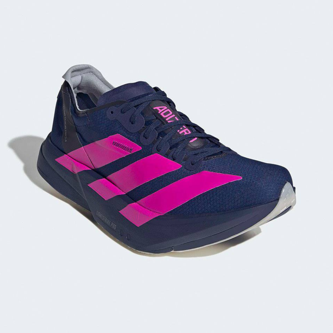 Tênis Adidas Adizero Adios Pro 4 Azul Marinho/Rosa