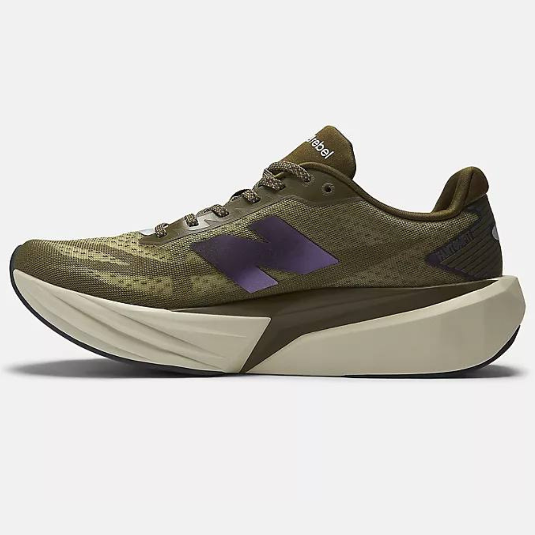 Tênis New Balance Fuelcell Rebel V5 - Verde Oliva