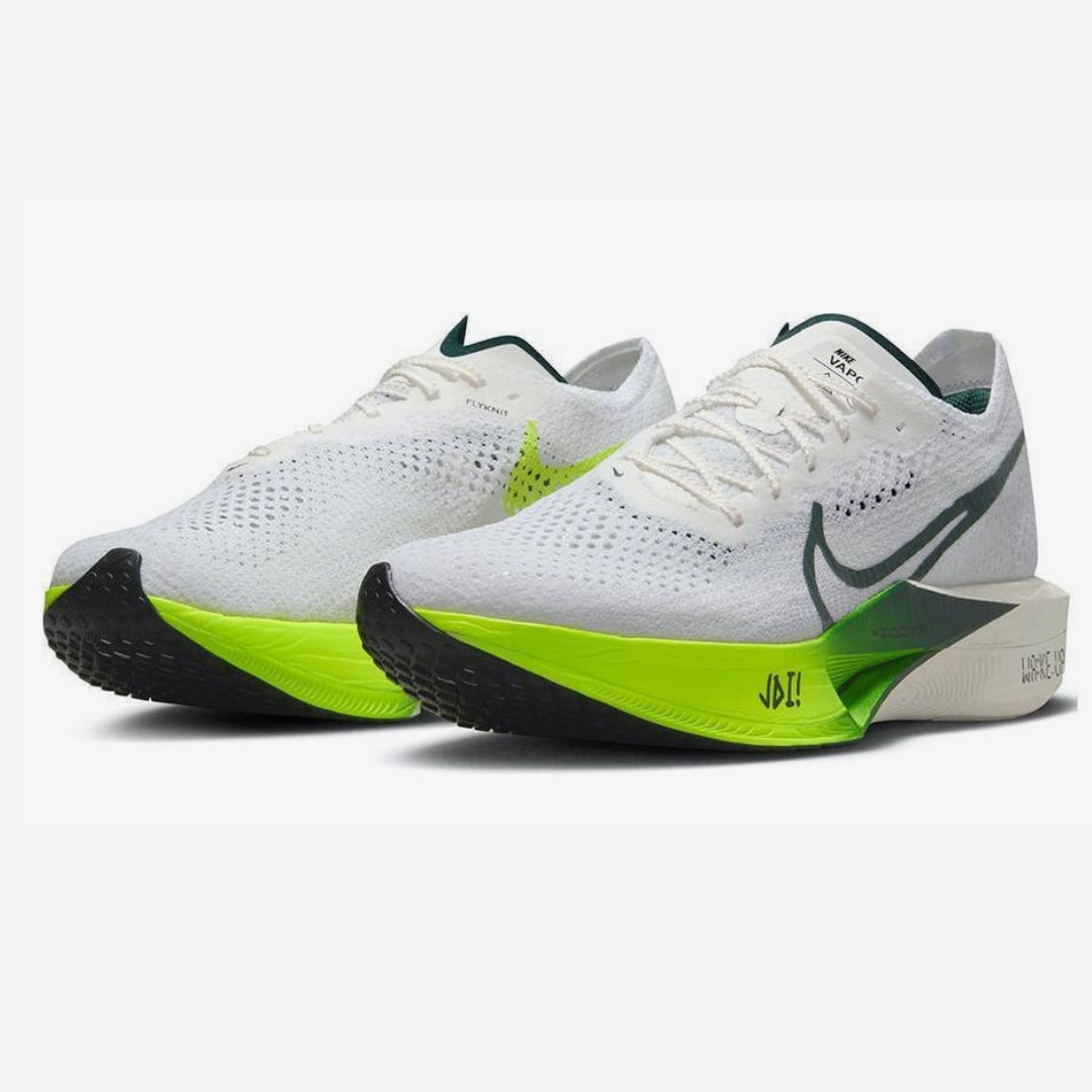 Tênis Nike Air Zoom X Vaporfly Next%3 Road Racing - Branco/Verde Pro