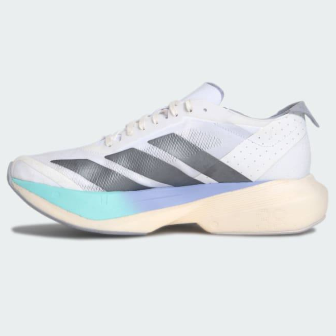 Tênis Adidas Adizero Drive RC - Cloud White/Iron Metallic/Flash Aqua