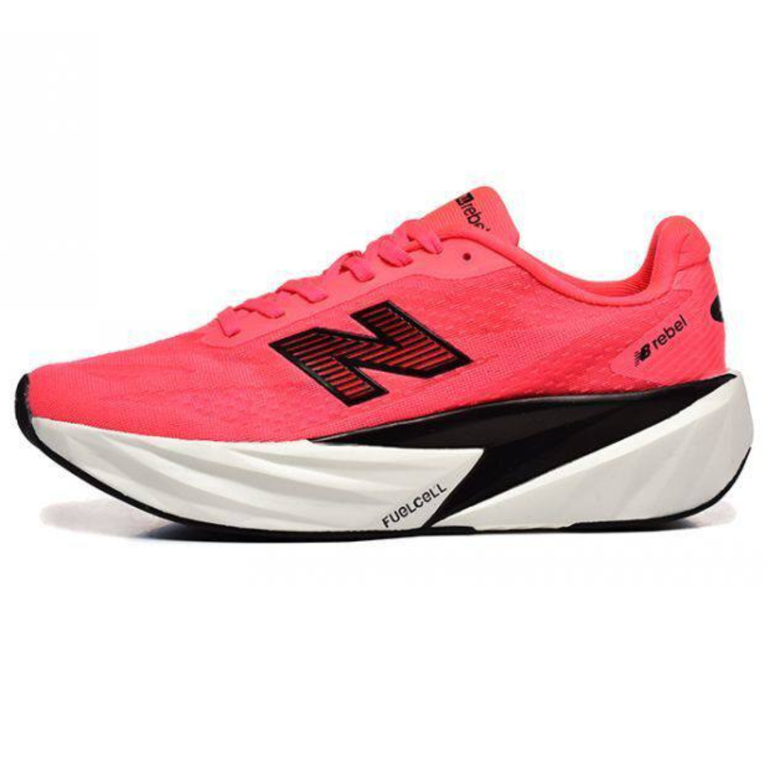 Tênis New Balance Fuelcell Rebel V5 - Vermelho/Branco