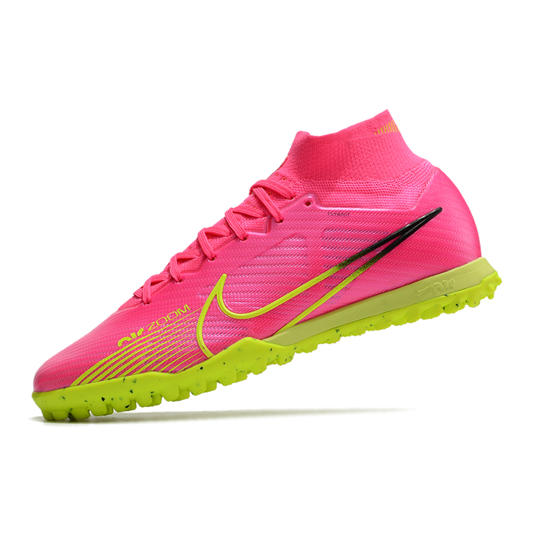 Chuteira Nike Air Zoom Mercurial Superfly 9 Society Elite Luminous