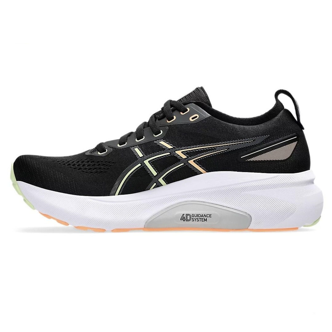 Tênis Asics Gel-Kayano 31 Preto com Branco e Laranja