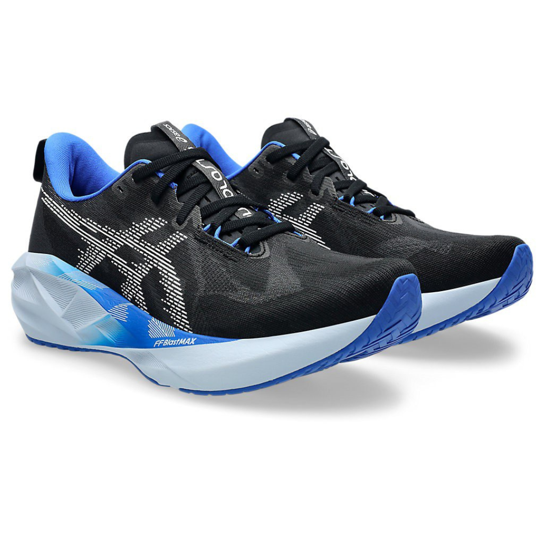 Tênis Asics Novablast 5 - Preto com Azul