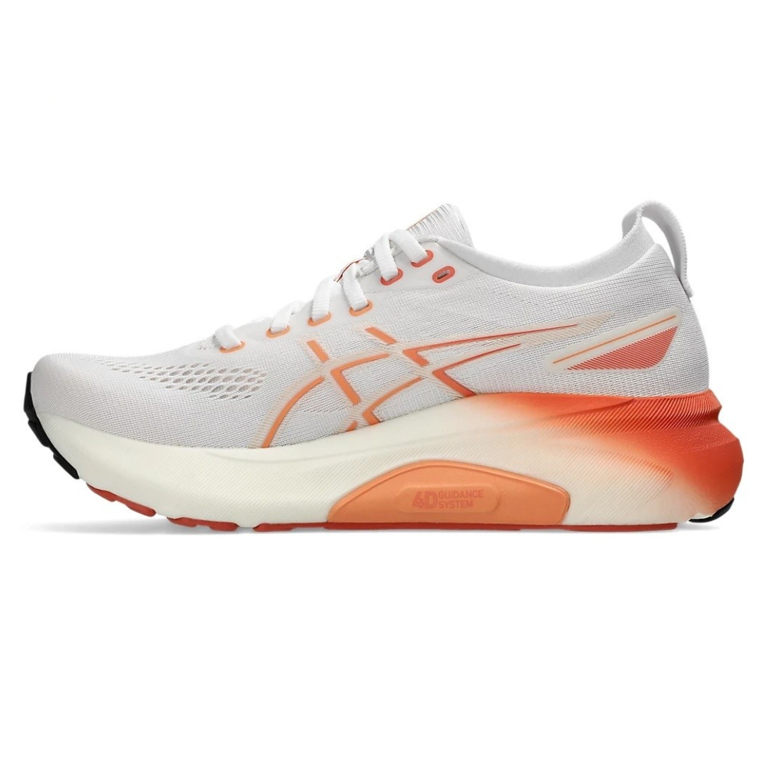 Tênis Asics Gel-Kayano 31 Branco com Laranja