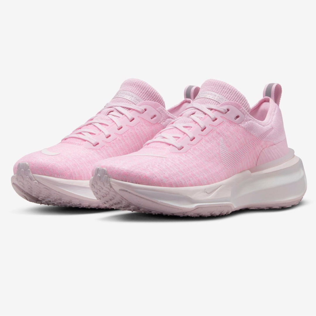 Tênis Nike Invincible Run 3 - Rosa/Branco