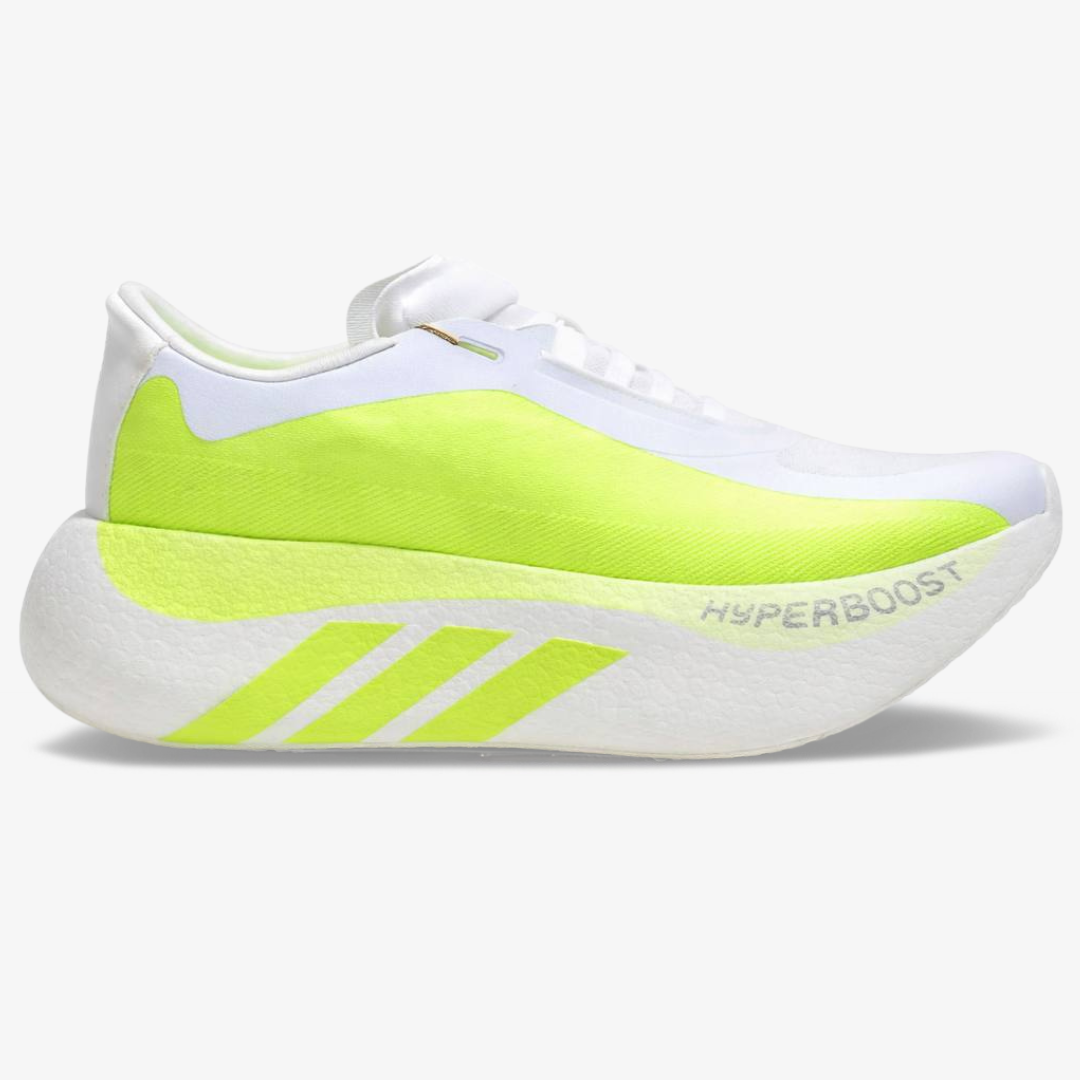 Tênis Adidas Hyperboost Edge - Branco/Verde Neon