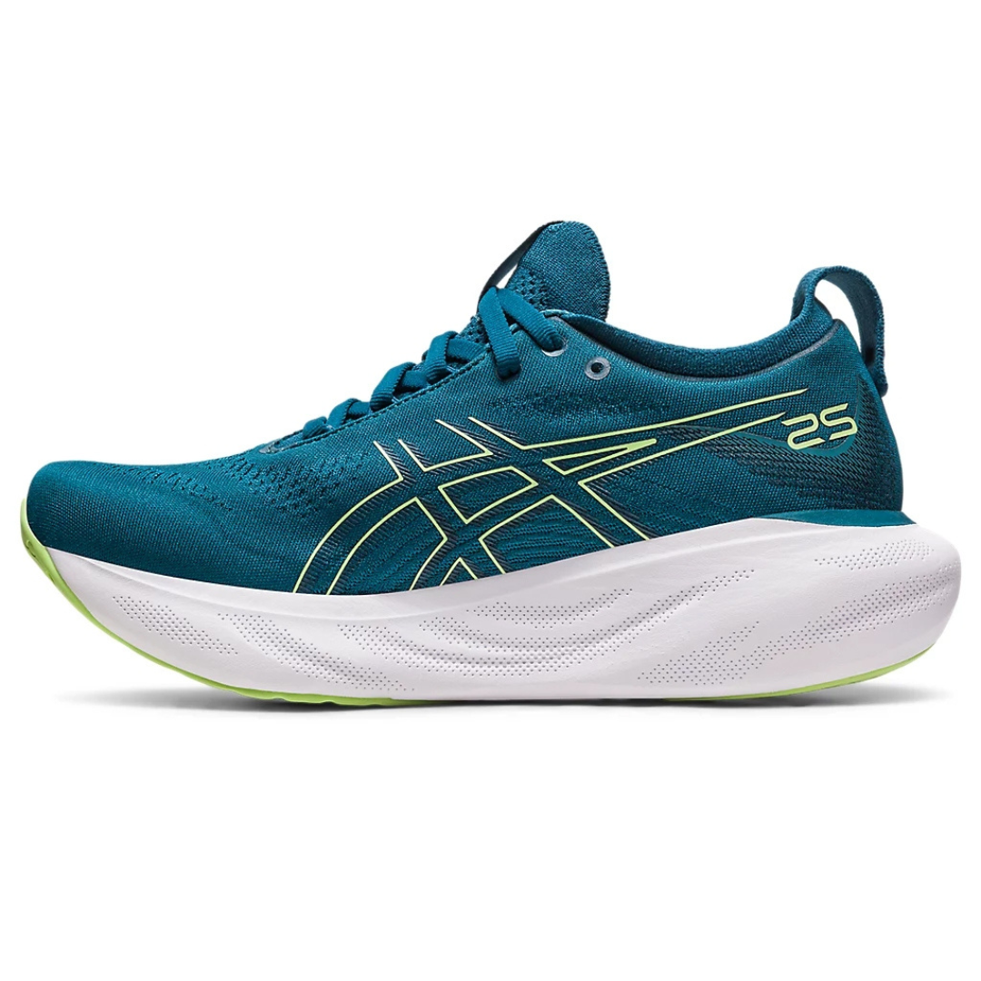 Tênis Asics Gel - Nimbus™ 25 Azul com Verde