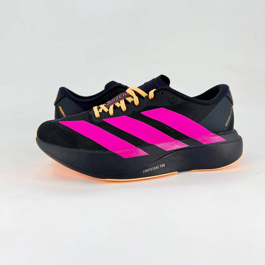 Tênis Adidas Adizero EVO SL - Preto/Rosa/Laranja