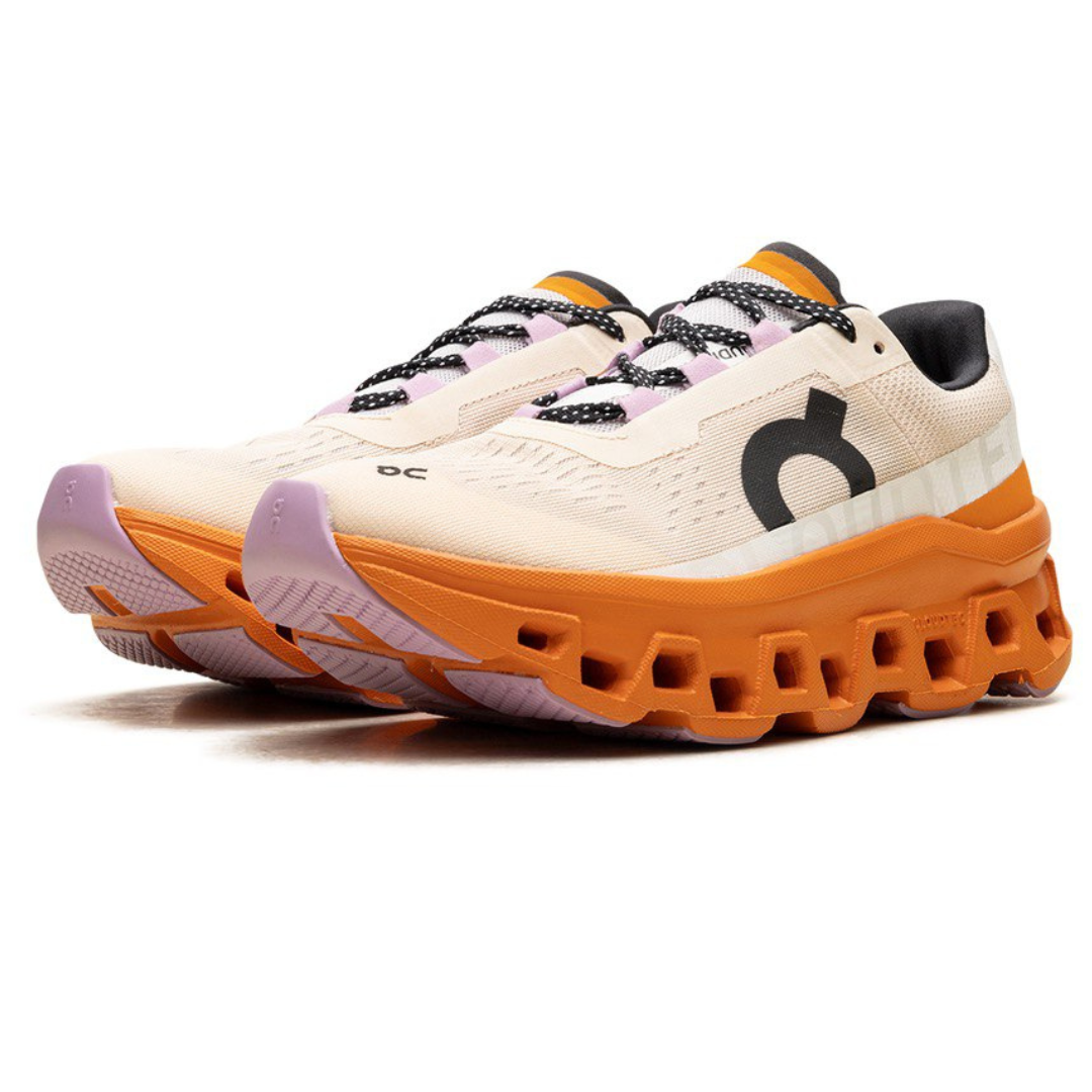Tênis On Running Cloudmonster WMNS "Fawn Turmeric"
