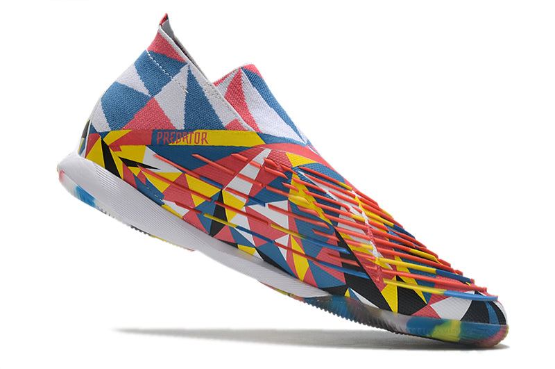 Chuteira Adidas Predator Edge + Futsal Geometric
