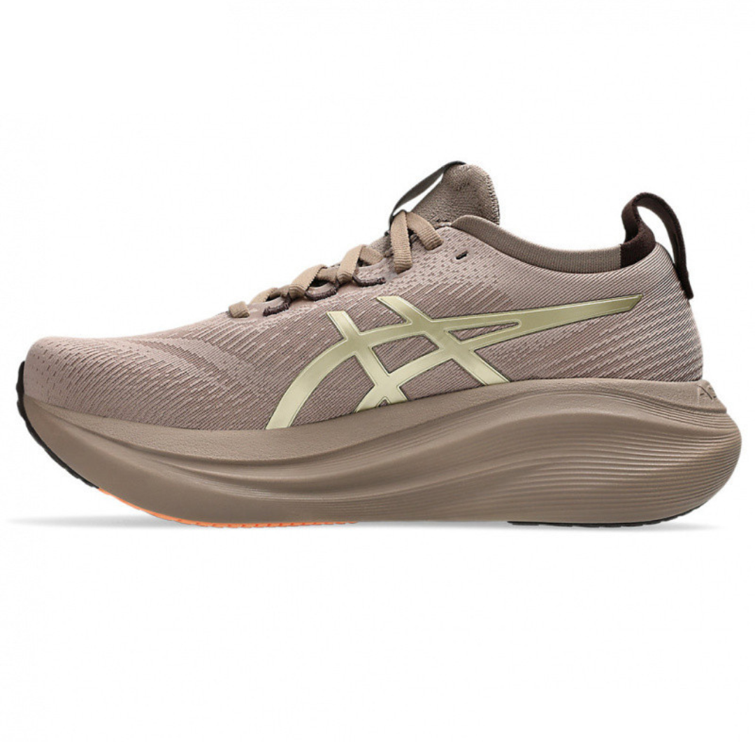 Tênis Asics Gel - Nimbus 27 Luxe - Dourado/Marrom