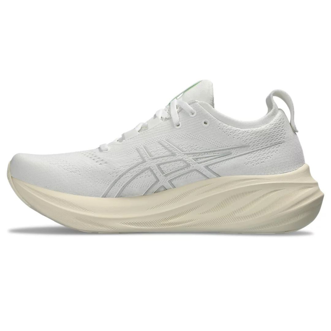 Tênis Asics Gel - Nimbus 26 - Branco com Creme