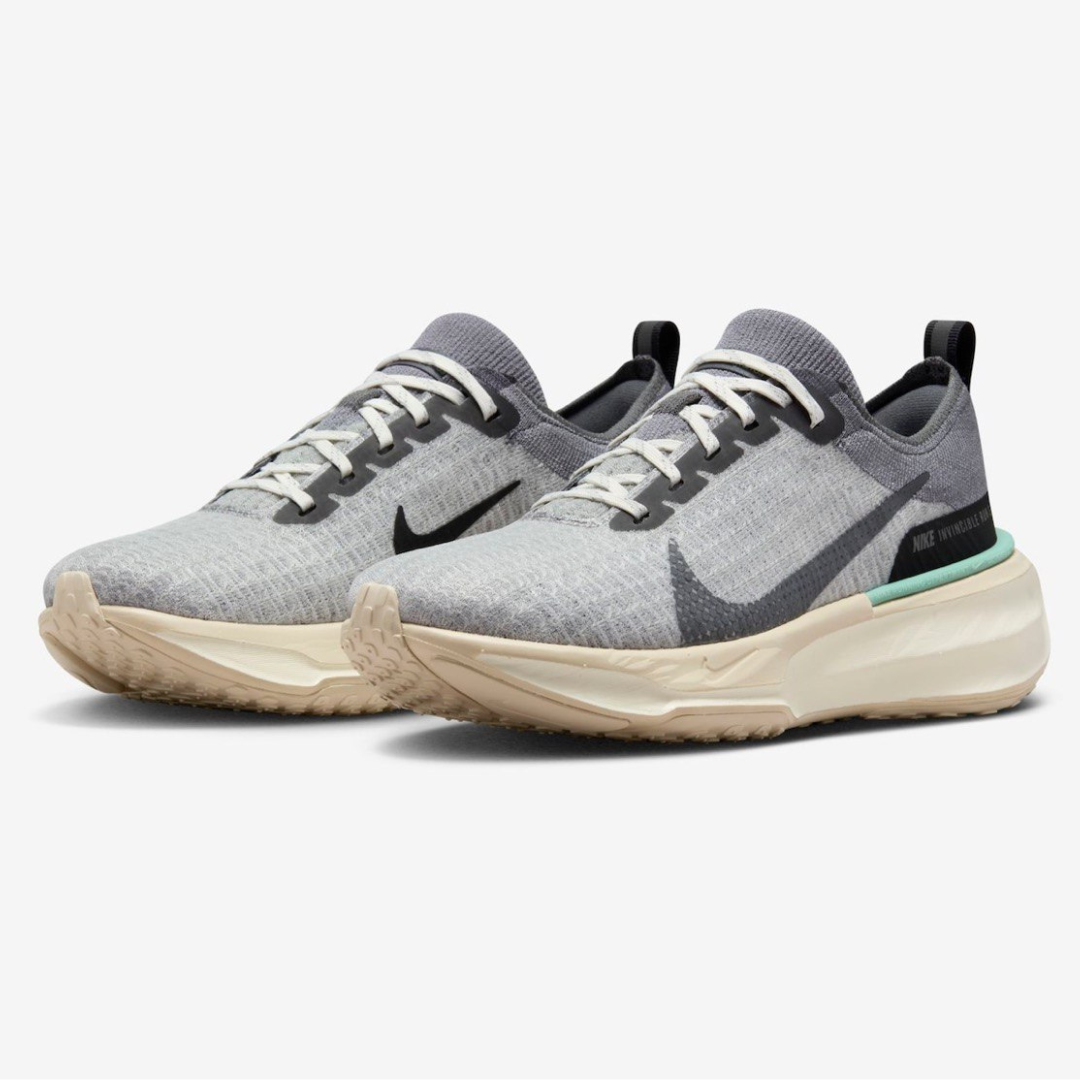 Tênis Nike Invincible Run 3 - Cinza/Preto