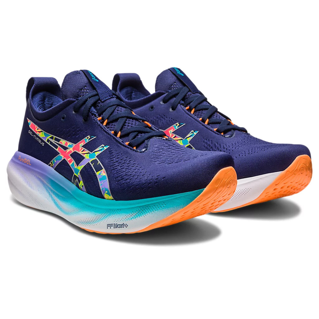 Tênis Asics Gel - Nimbus™ 25 - Azul/Lite Show