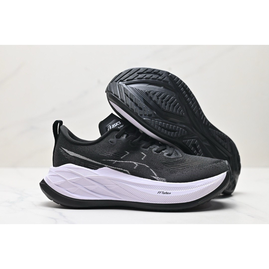 Tênis Asics Superblast 2 - Unissex - Preto/Branco