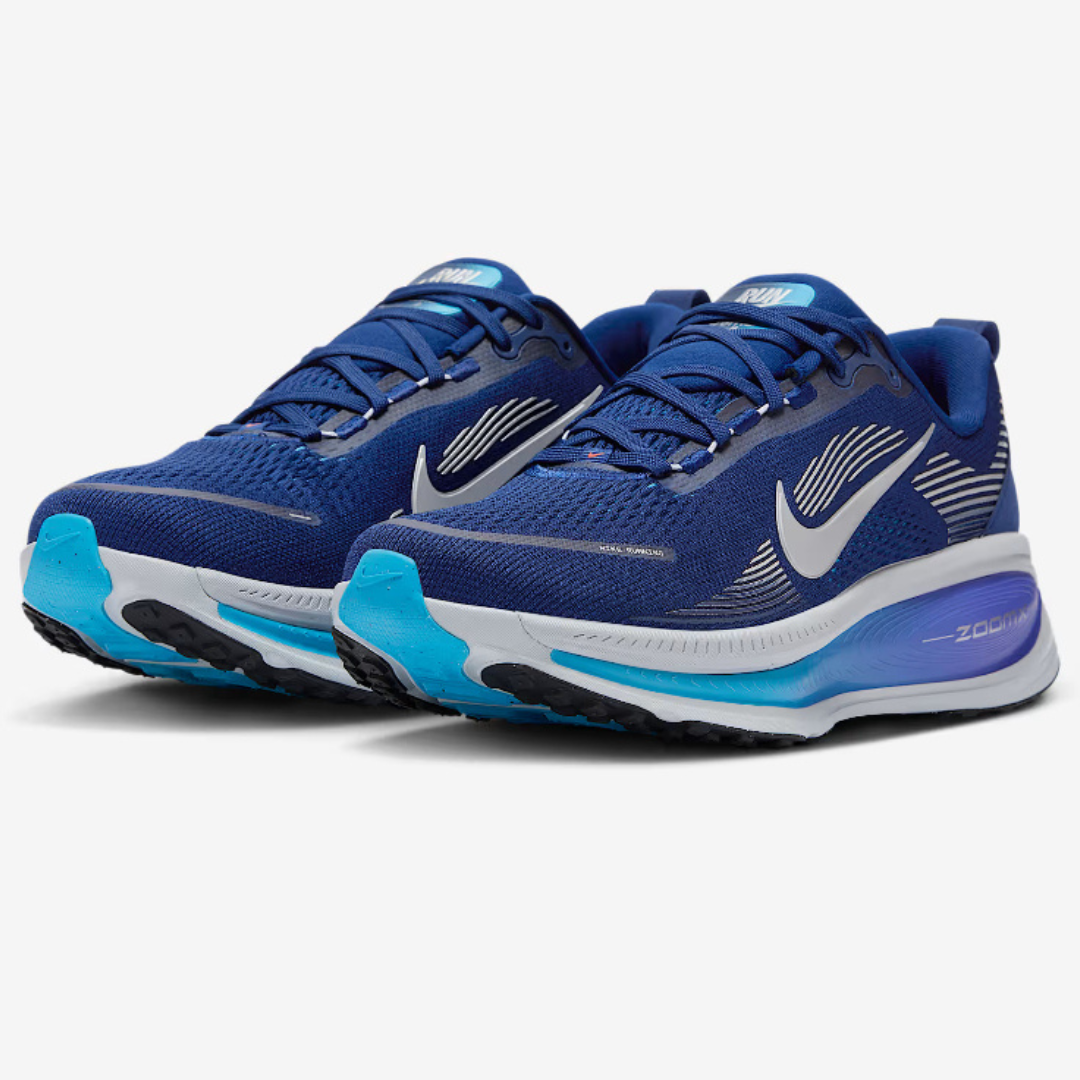 Tênis Nike Vomero 18 - Azul/Cinza Metálico