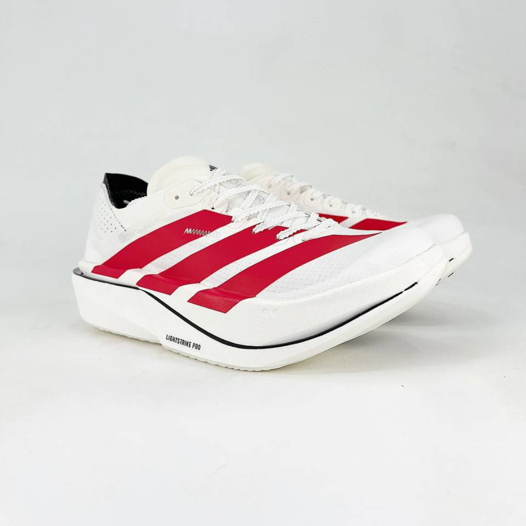 Tênis Adidas Adizero Adios Pro 5 - Branco/Vermelho